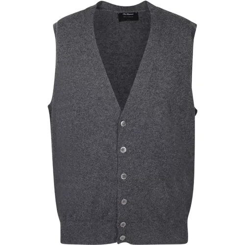 Men's Clothing Sweater Grey Aw23 , male, Sizes: XL, 2XL - Dell'oglio - Modalova