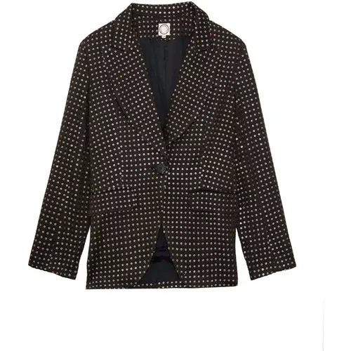 Gaelle schwarze bestickte Jacke , Damen, Größe: XS - Ines De La Fressange Paris - Modalova