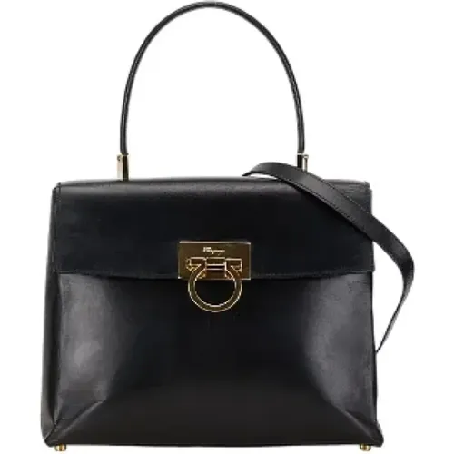 Pre-owned Leather handbags , female, Sizes: ONE SIZE - Salvatore Ferragamo Pre-owned - Modalova