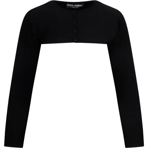 Stylischer Cropped Cardigan - Dolce & Gabbana - Modalova