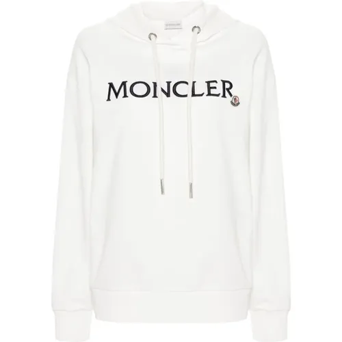 Hoodie Sweater , female, Sizes: XS, M, S - Moncler - Modalova