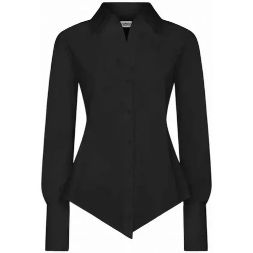 Elegantes Slim Fit Hemd mit Modernem Twist , Damen, Größe: M - Dondup - Modalova