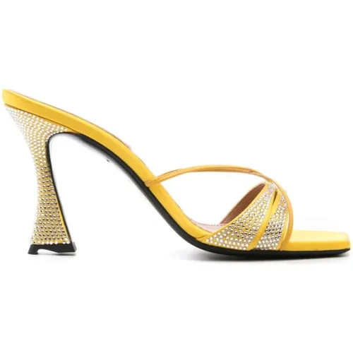 Daccori Sandals , female, Sizes: 37 1/2 EU, 5 1/2 UK - D'Accori - Modalova