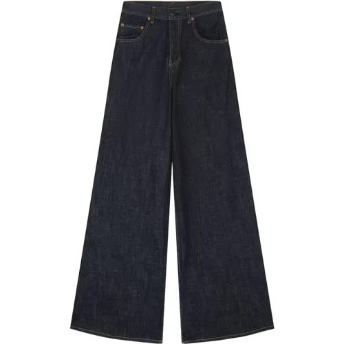 High-Waist Jeans mit langem Bein - MARGAUX LONNBERG - Modalova