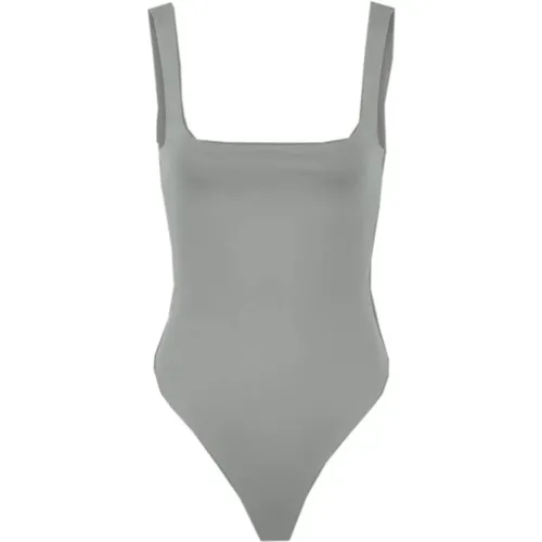 Square Neck Bodysuit , Damen, Größe: XS - ENTIRE STUDIOS - Modalova