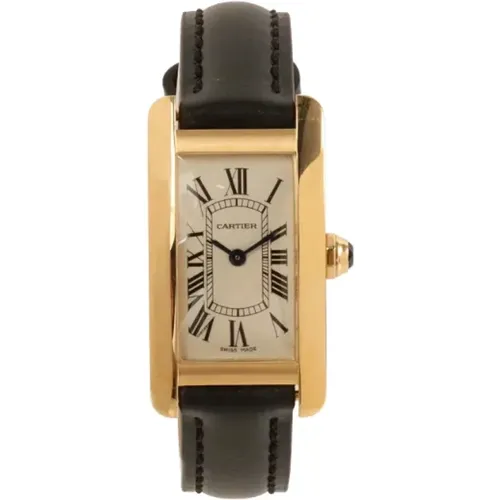 Pre-owned Metal watches , female, Sizes: ONE SIZE - Cartier Vintage - Modalova