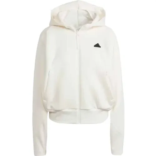 Hoodie Z.n.e. for Women , female, Sizes: M, L - Adidas - Modalova