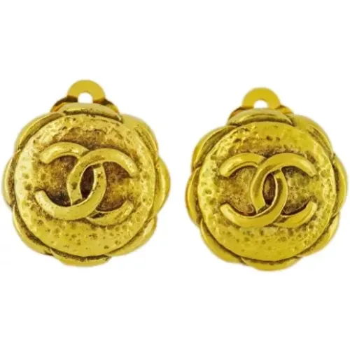 Pre-owned Metal chanel-jewelry , female, Sizes: ONE SIZE - Chanel Vintage - Modalova