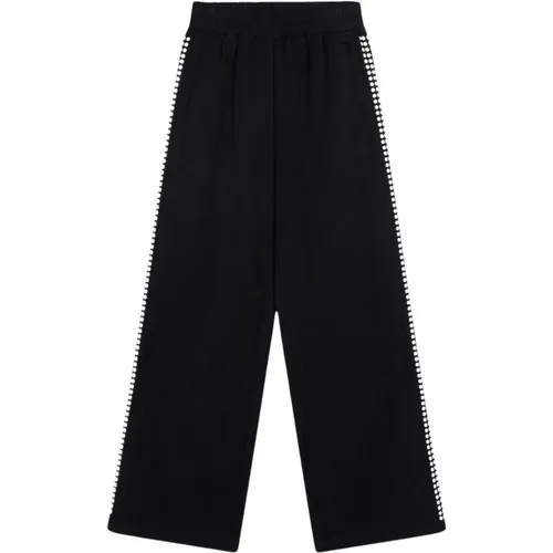 Schwarze Hose , Damen, Größe: L - ALIX The Label - Modalova