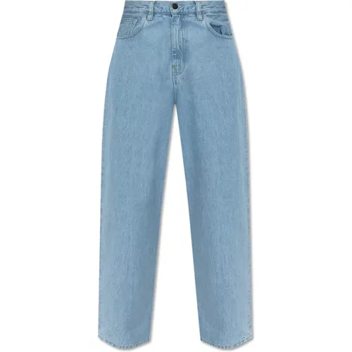 Jeans mit Logo , Damen, Größe: L - Carhartt WIP - Modalova