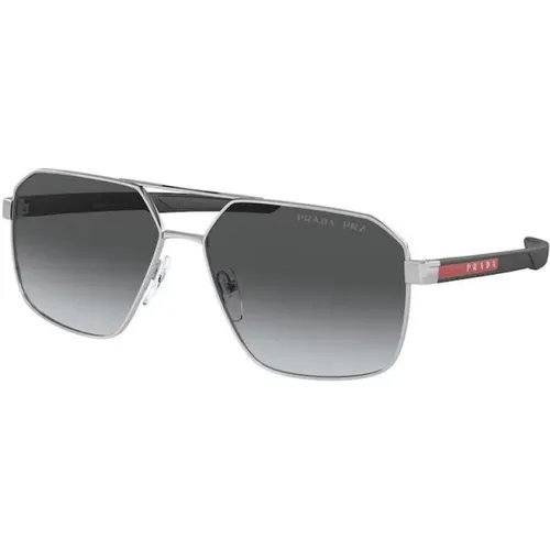 Sunglasses , male, Sizes: 60 MM - Prada - Modalova