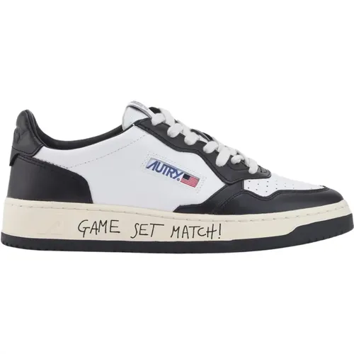 Logo Side Sneakers , male, Sizes: 6 UK, 8 UK, 7 UK, 10 UK - Autry - Modalova