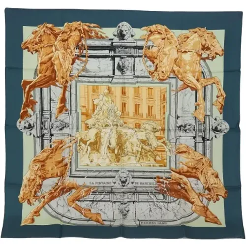 Pre-owned Silk scarves , female, Sizes: ONE SIZE - Hermès Vintage - Modalova