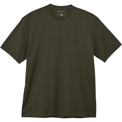 Baumwoll-T-Shirt für den täglichen Gebrauch , Herren, Größe: XS - Y-3 - Modalova