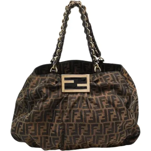 Pre-owned Canvas fendi-bags , female, Sizes: ONE SIZE - Fendi Vintage - Modalova