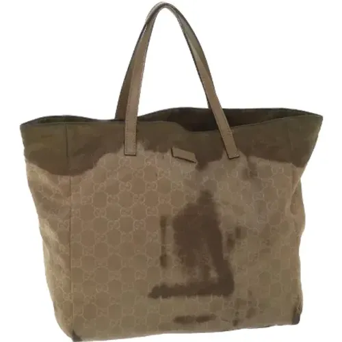 Pre-owned Canvas gucci-bags , female, Sizes: ONE SIZE - Gucci Vintage - Modalova