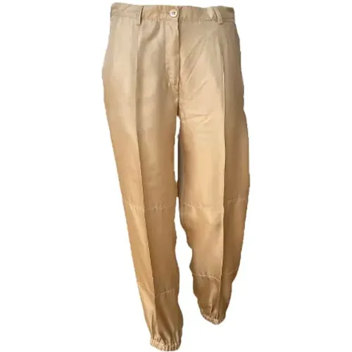 Pre-owned Seide bottoms - Prada Vintage - Modalova