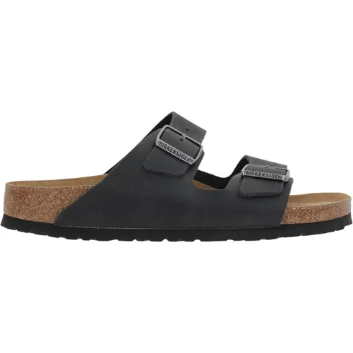 Schwarze Sandalen für einen stilvollen Look , Herren, Größe: 41 EU - Birkenstock - Modalova