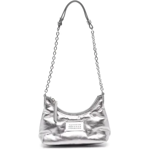 Chic Hobo Micro Bag , female, Sizes: ONE SIZE - Maison Margiela - Modalova