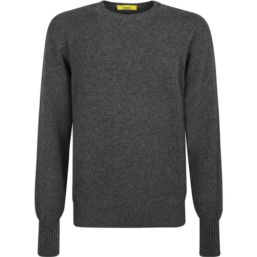 Classic Anthracite Wool Jumper , male, Sizes: XL, 3XL, 2XL, L, M - Drumohr - Modalova