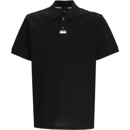 Parlay424 cotton polo shirt , male, Sizes: L - Hugo Boss - Modalova