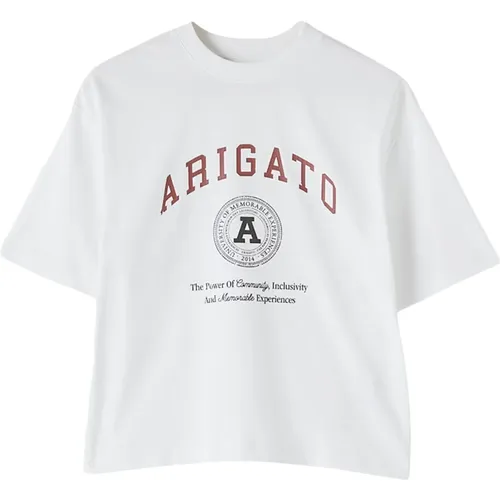 Arigato Universität T-Shirt , Damen, Größe: S - Axel Arigato - Modalova