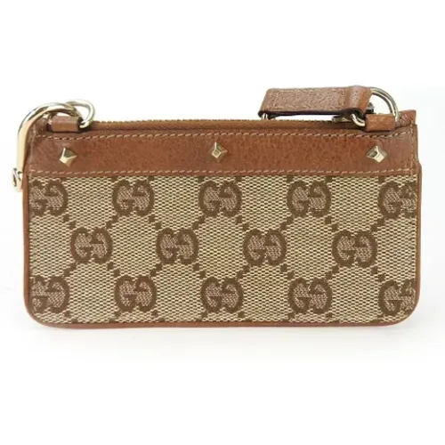 Pre-owned Canvas wallets , female, Sizes: ONE SIZE - Gucci Vintage - Modalova