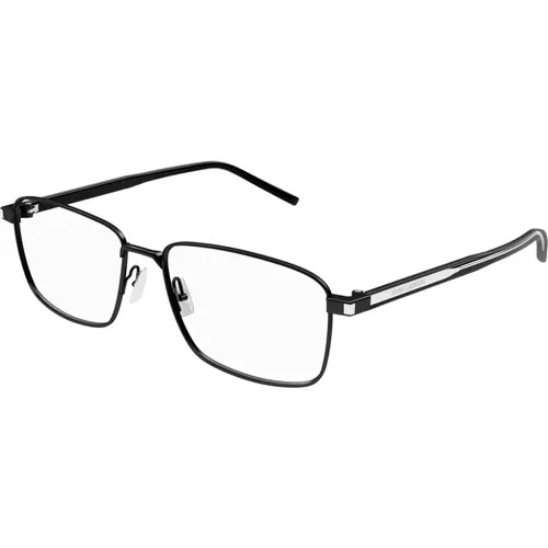 Modebrille SL 666 Schwarz , unisex, Größe: 55 MM - Saint Laurent - Modalova