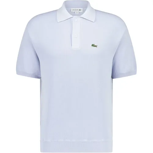 Logo Applique Relaxed-Fit Poloshirt , Herren, Größe: M - Lacoste - Modalova