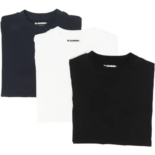 Er-Pack T-Shirt Schwarz Weiß Marine - Jil Sander - Modalova
