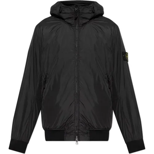 Jacke mit Logo Stone Island - Stone Island - Modalova