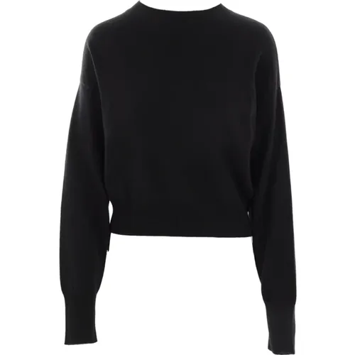 Cashmere Sweater Ribbed Hem , female, Sizes: L - Le Kasha - Modalova