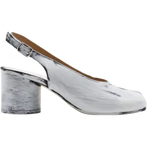 Slingback-Schuhe mit Riss-Effekt - Maison Margiela - Modalova