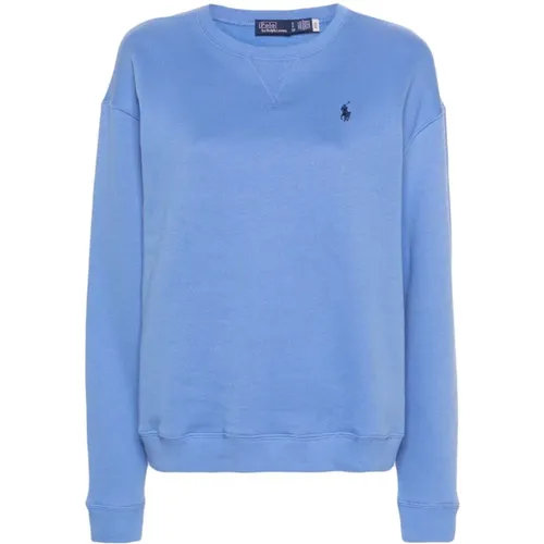 Blaue Sweaters mit Signatur Pony - Polo Ralph Lauren - Modalova