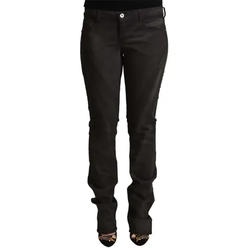 Cotton Skinny Pants , female, Sizes: W31, W32, W26, W28, W27, W29 - Costume National - Modalova