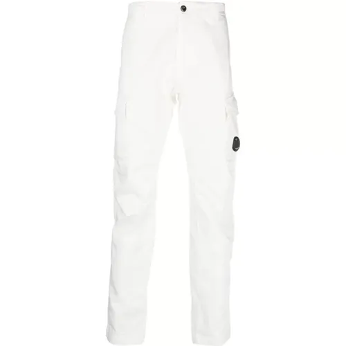 Slim-Fit Cargo Trousers , male, Sizes: L - C.P. Company - Modalova