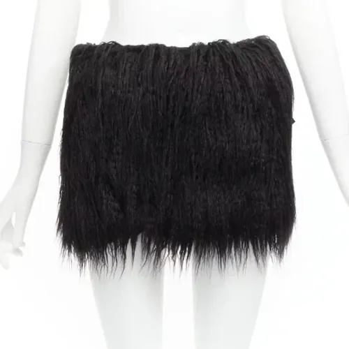 Pre-owned Faux Fur bottoms - Saint Laurent Vintage - Modalova