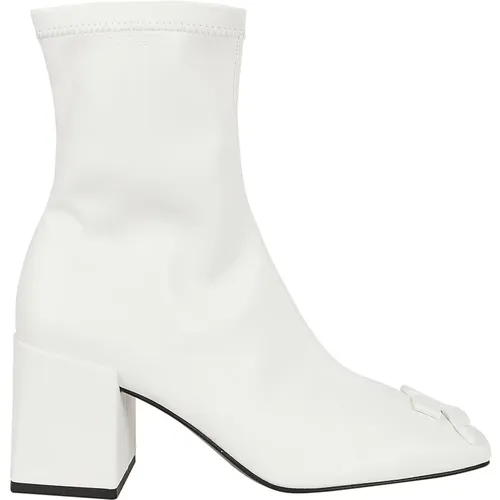 Eco-Leather Ankle Boots , female, Sizes: 4 UK, 8 UK - Courrèges - Modalova