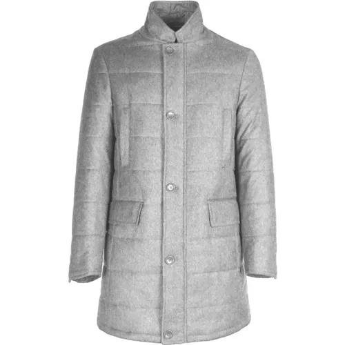 Regensystem Woll-Kaschmir-Jacke - Made in Italia - Modalova