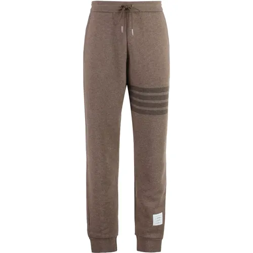 Gestreifte Virgin Wool Track Pants Thom - Thom Browne - Modalova