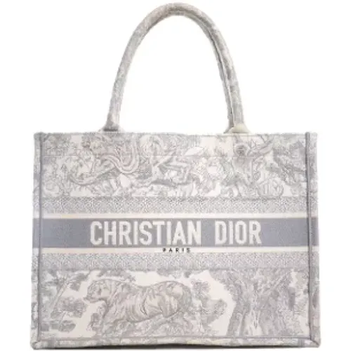 Pre-owned Canvas dior-bags , female, Sizes: ONE SIZE - Dior Vintage - Modalova