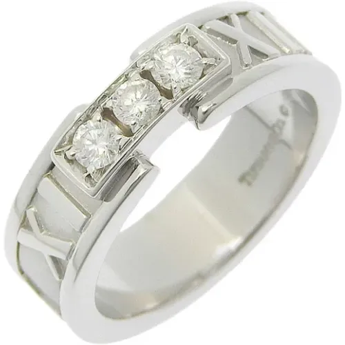 Pre-owned White Gold rings , female, Sizes: ONE SIZE - Tiffany & Co. Pre-owned - Modalova