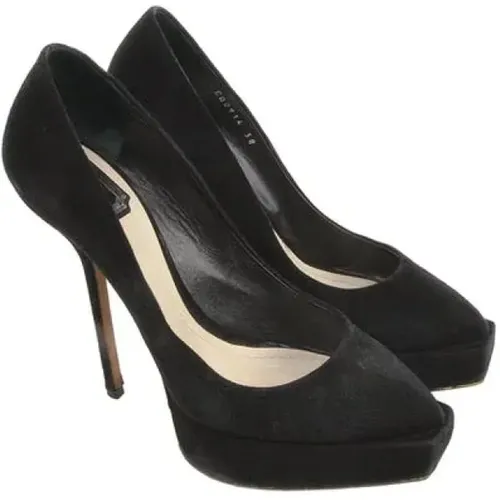 Pre-owned Suede heels , female, Sizes: 5 UK - Dior Vintage - Modalova