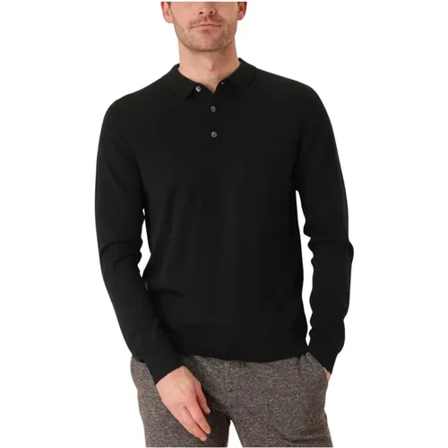 Herren Polo & T-Shirts Langarm , Herren, Größe: L - Profuomo - Modalova