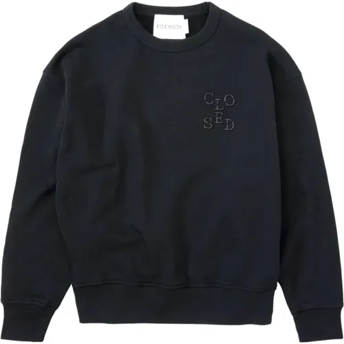 Organic Cotton Embroidered Sweater , female, Sizes: S - closed - Modalova