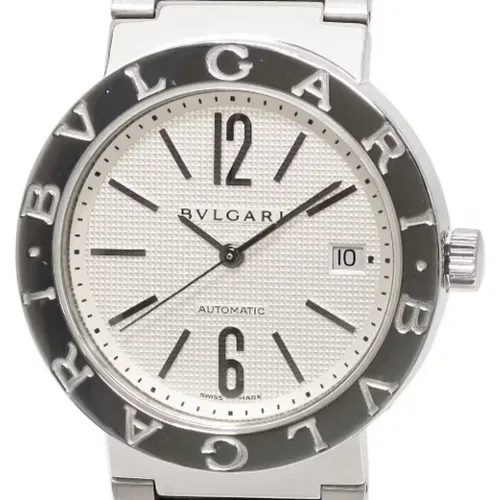 Pre-owned Metal watches , male, Sizes: ONE SIZE - Bvlgari Vintage - Modalova