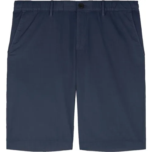 Ultra-L Bermuda Shorts aus Baumwolle mit Kordelzug - PAUL & SHARK - Modalova
