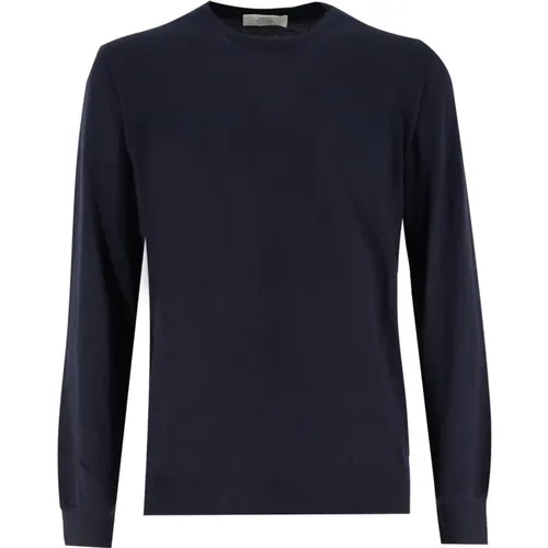 Elegant Crew Neck Sweater - Mauro Ottaviani - Modalova