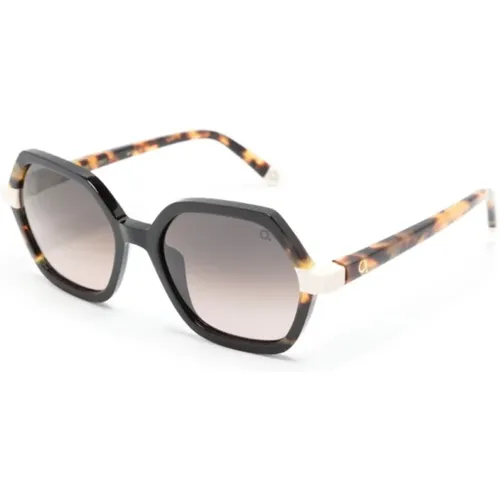 Schwarze Sonnenbrille für den täglichen Gebrauch , Damen, Größe: 54 MM - Etnia Barcelona - Modalova
