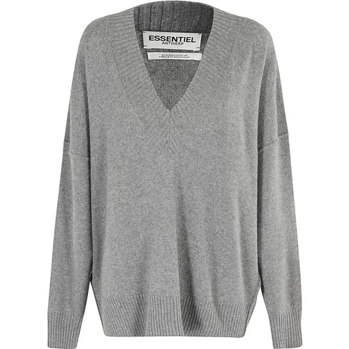 Oversized Strickpullover - Essentiel Antwerp - Modalova